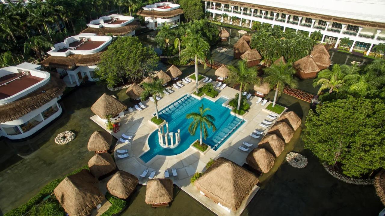 Grand Sunset Princess Playa del Carmen Luaran gambar Aerial view of the resort